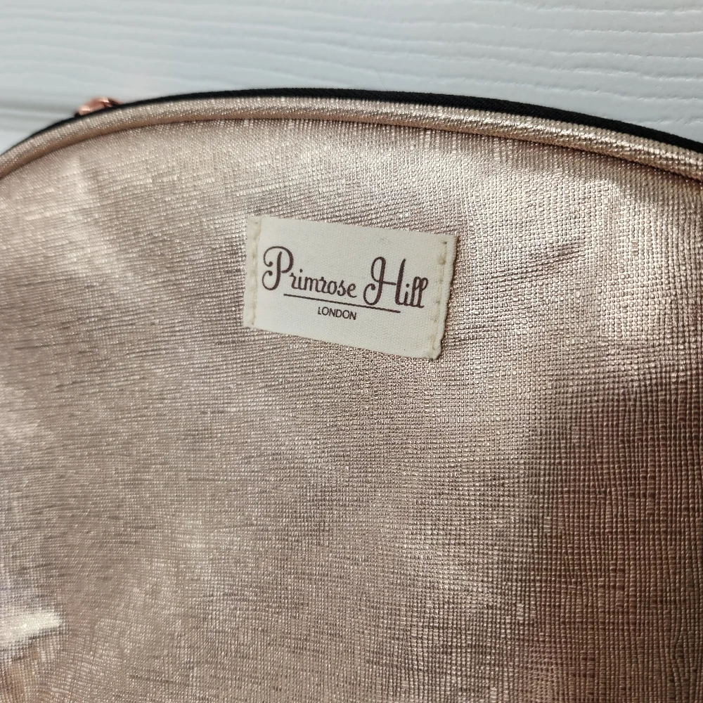 Primrose Hill of London rose gold cosmetic bag gift for her